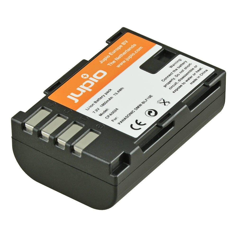 Jupio Rechargeable Li-Ion 7.2V 1860mAh Battery For DMW-BLF19E Panasonic Cam