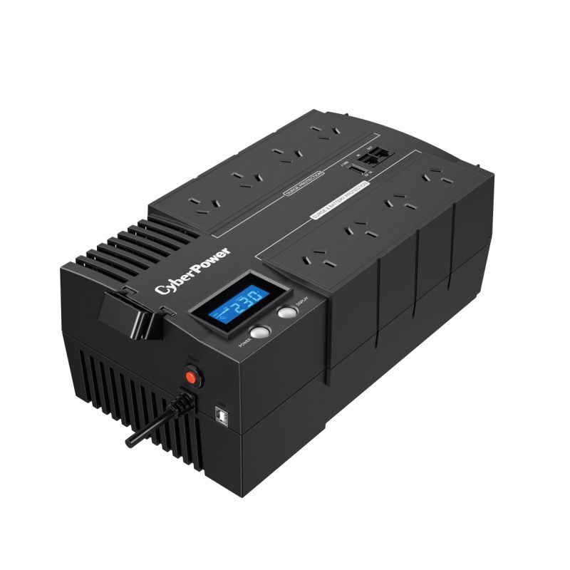 Cyberpower BRIC LCD Surge Protected Outlets/RJ45/USB Port 1000VA UPS for Desktop