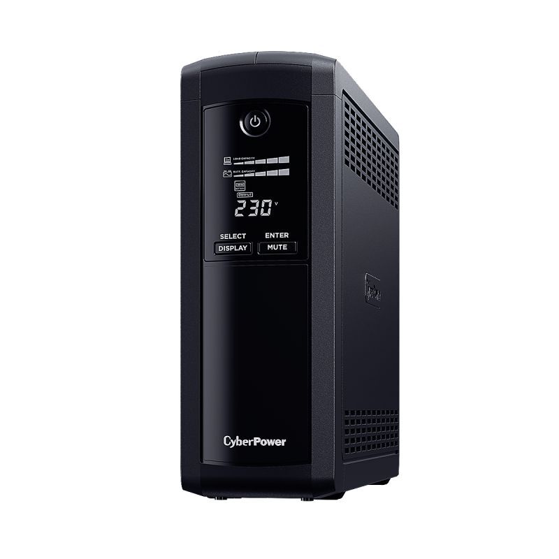 Cyberpower Value Pro Tower Serial Port/USB/4 Outlet 1200 VA UPS for Home/Office