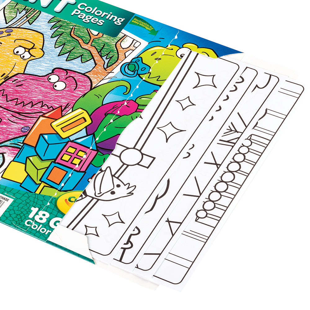 Crayola Creative Giant Colouring Page Foldalope T-Rex The Trouble with T-Rex (3 Pack) — image 5