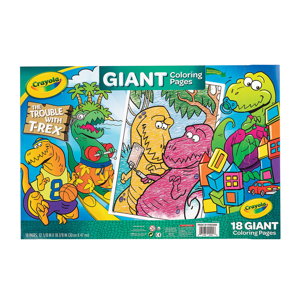Crayola Creative Giant Colouring Page Foldalope Bluey & T-Rex Combo 36m+ — image 10