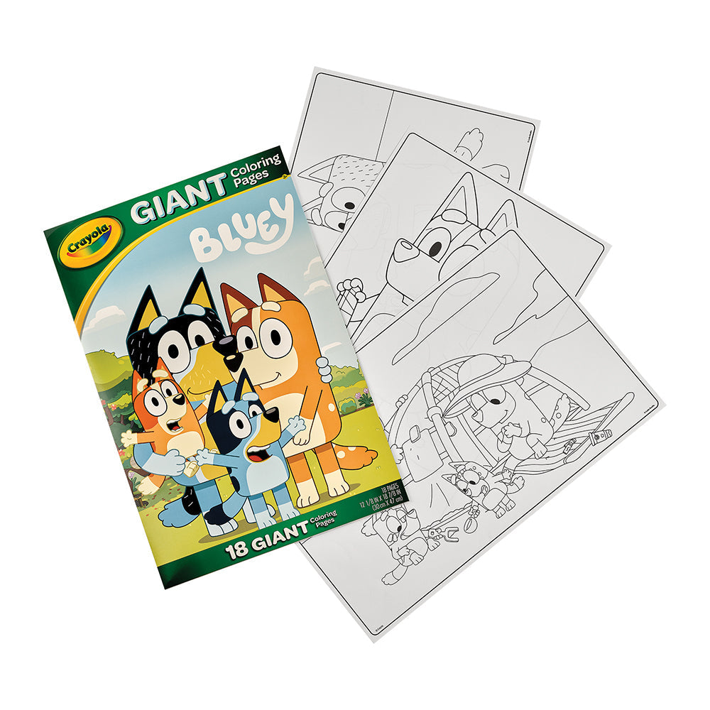 Crayola Creative Giant Colouring Page Foldalope Bluey & T-Rex Combo 36m+ — image 6