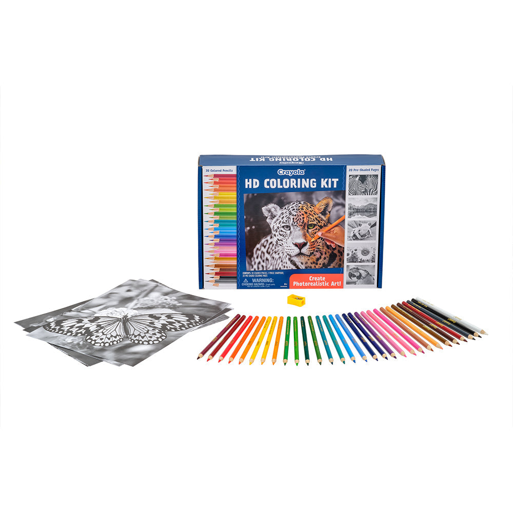 Crayola HD Coloring Kids/Childrens Pencils/Colouring Paper Art/Craft Kit 8y+ (2 Pack) — image 6