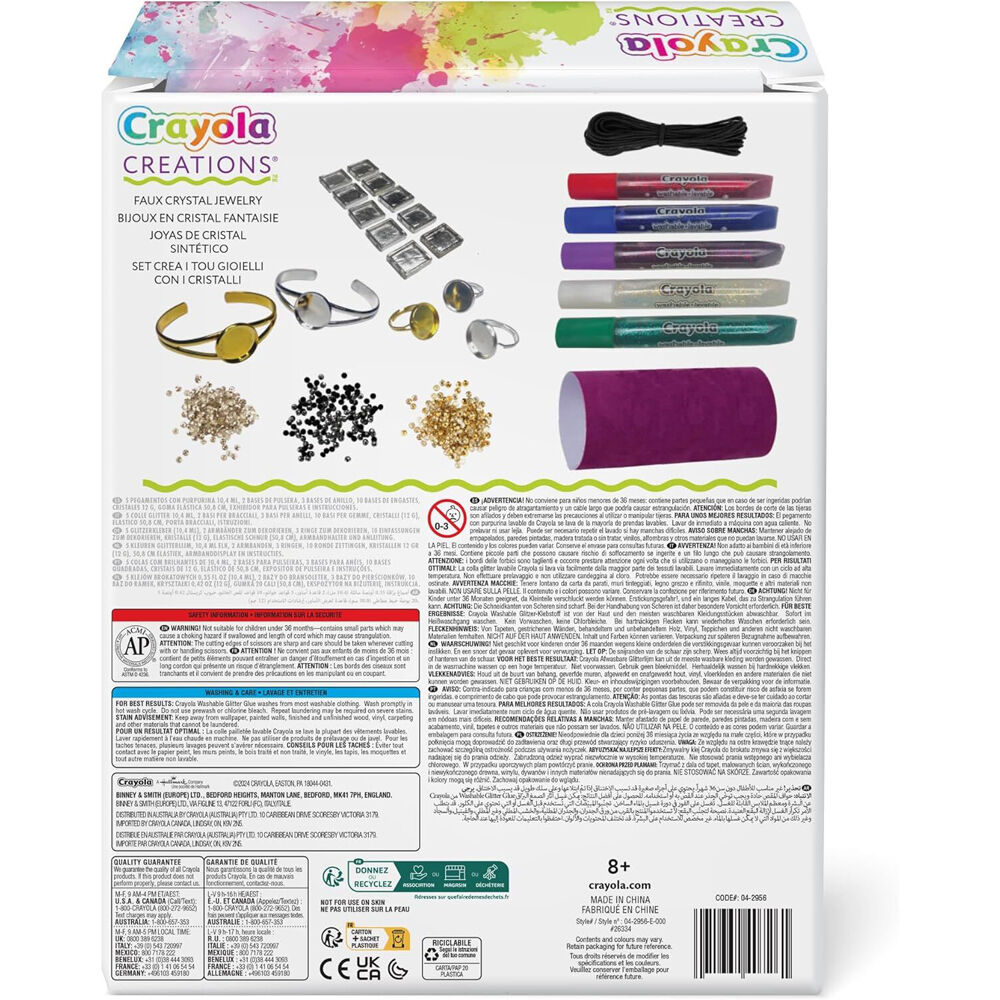 Crayola Creations Faux Crystal Jewelry Kit Kids 8y+ (2 Pack) — image 4