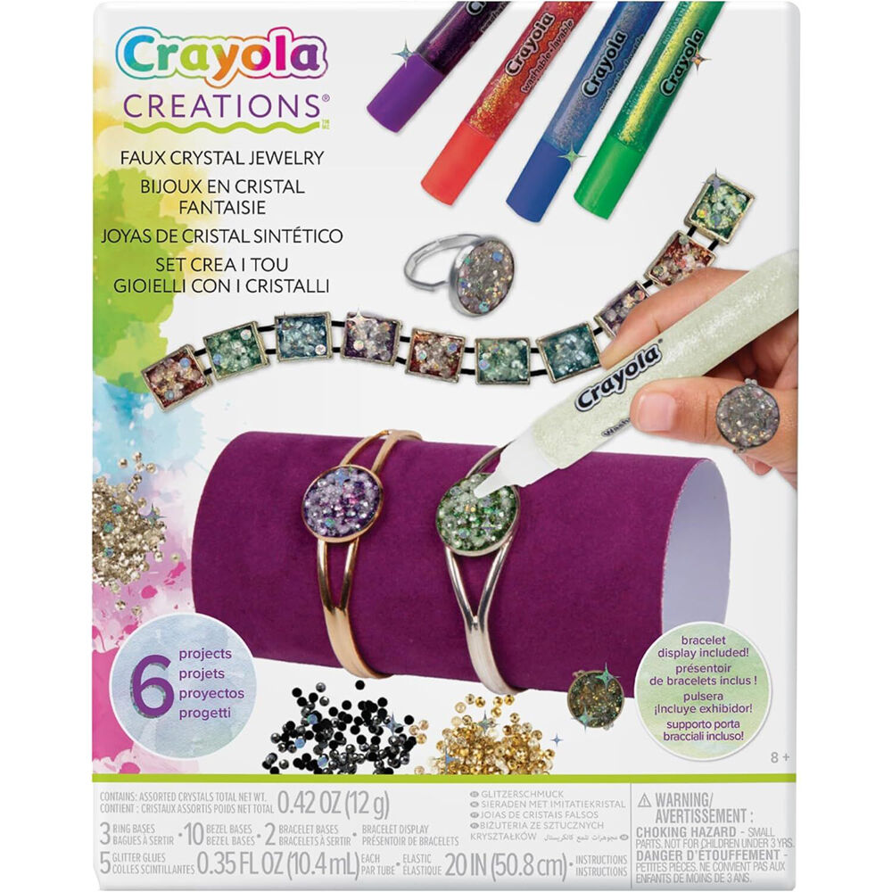 Crayola Creations Faux Crystal Jewelry Kit Kids 8y+ (2 Pack) — image 2