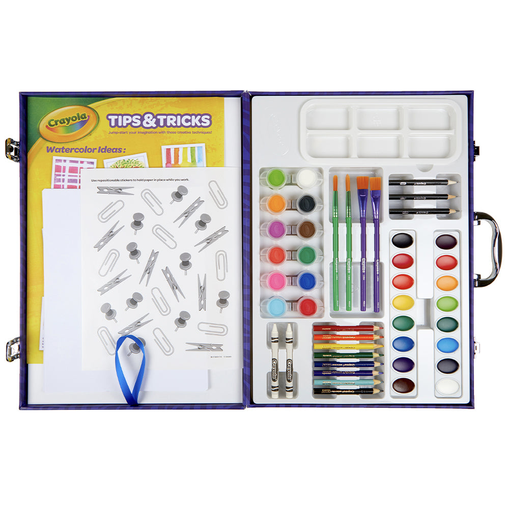 Crayola Coloured Paint & Create Easel Case Set Painting Art Kids/Children 4y+ — image 3