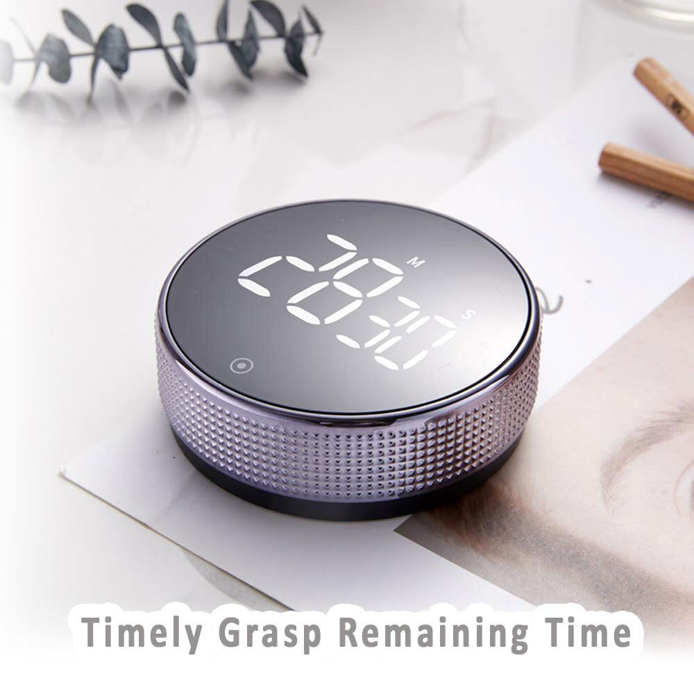 Sansai LED Digital Timer/Alarm Brightness/Volume Adjustable Sleep/Cooking Black — image 2