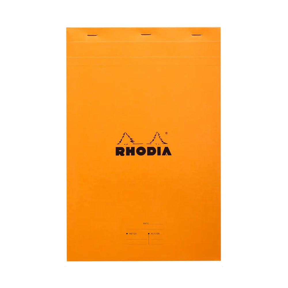 Rhodia No.19 A4+ Meeting Notepad Office Stationery Writing Note Pad Orange