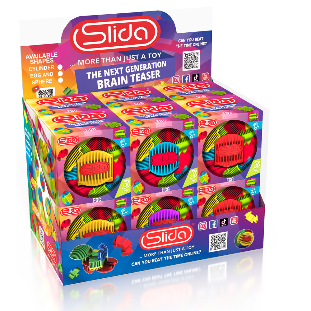 Slida Classic Egg 3D Sequential Interlocking Puzzle for Kids/Children 6Y+ (2 Pack) — image 4
