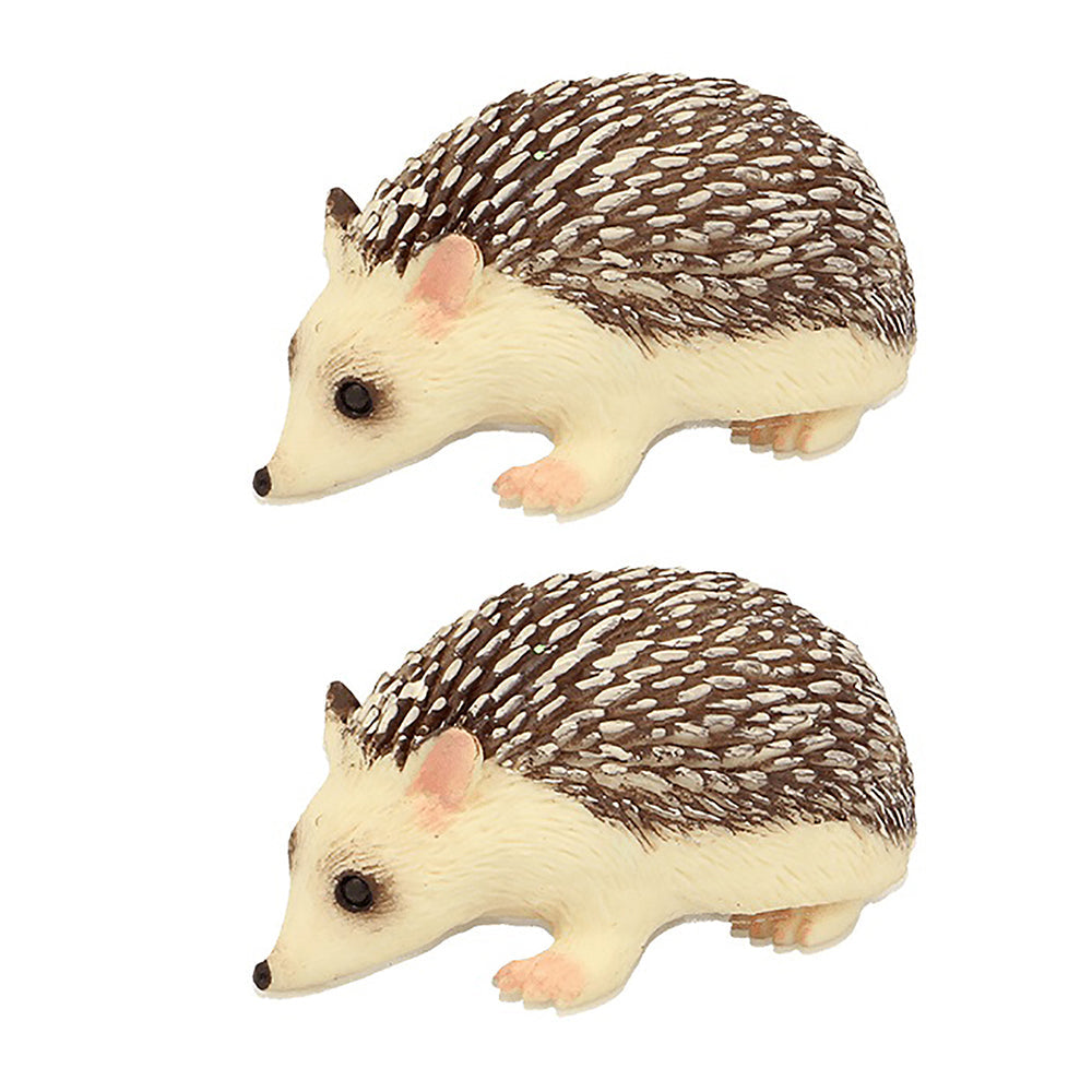 Fumfings Novelty Cute Beanie Hedgehog 10cm Animal Stretchy Toys Kids/Children (2 Pack)