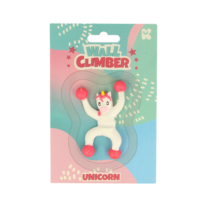Fumfings Novelty Unicorn Wall Climber Rubber 15cm Brown Kids/Child Toys 3y+ (3 Pack) — image 2