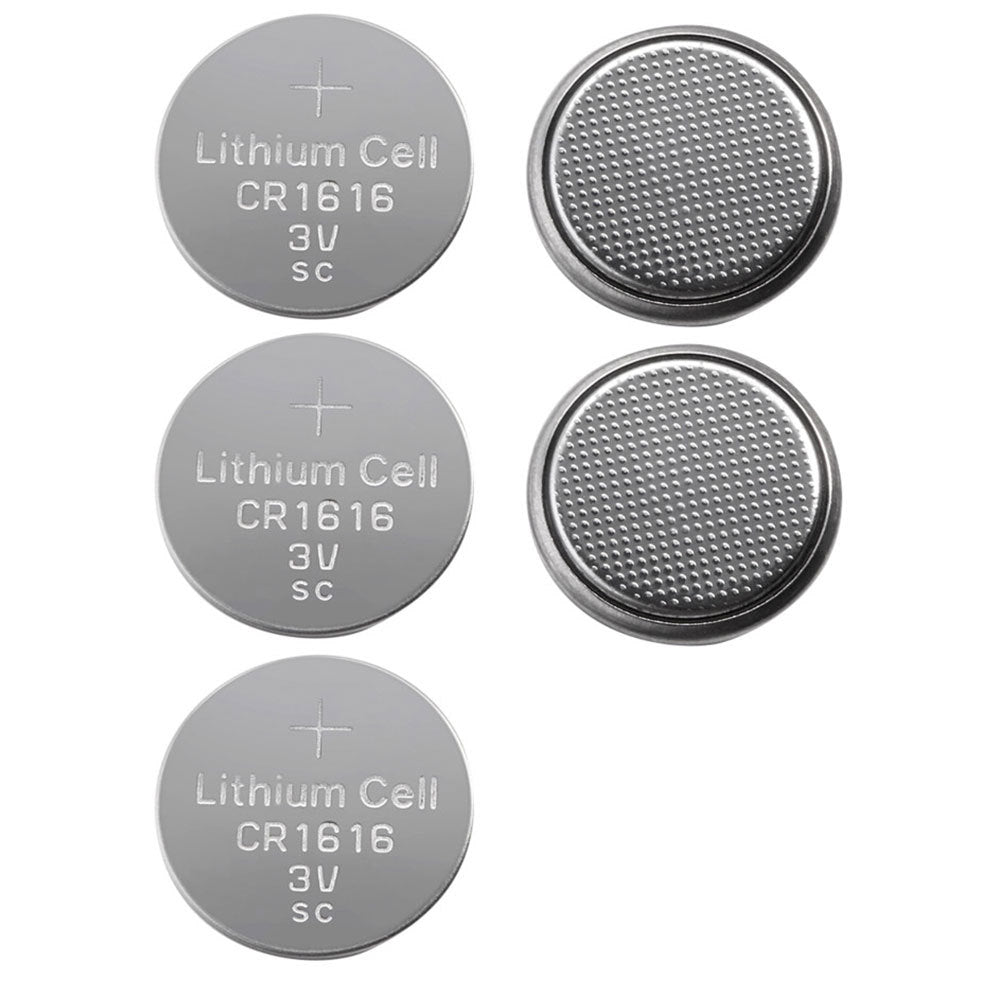 CR1616 3V Lithium Battery Button Coin For Watch/Calculator - Made in Japan (5 Pieces)