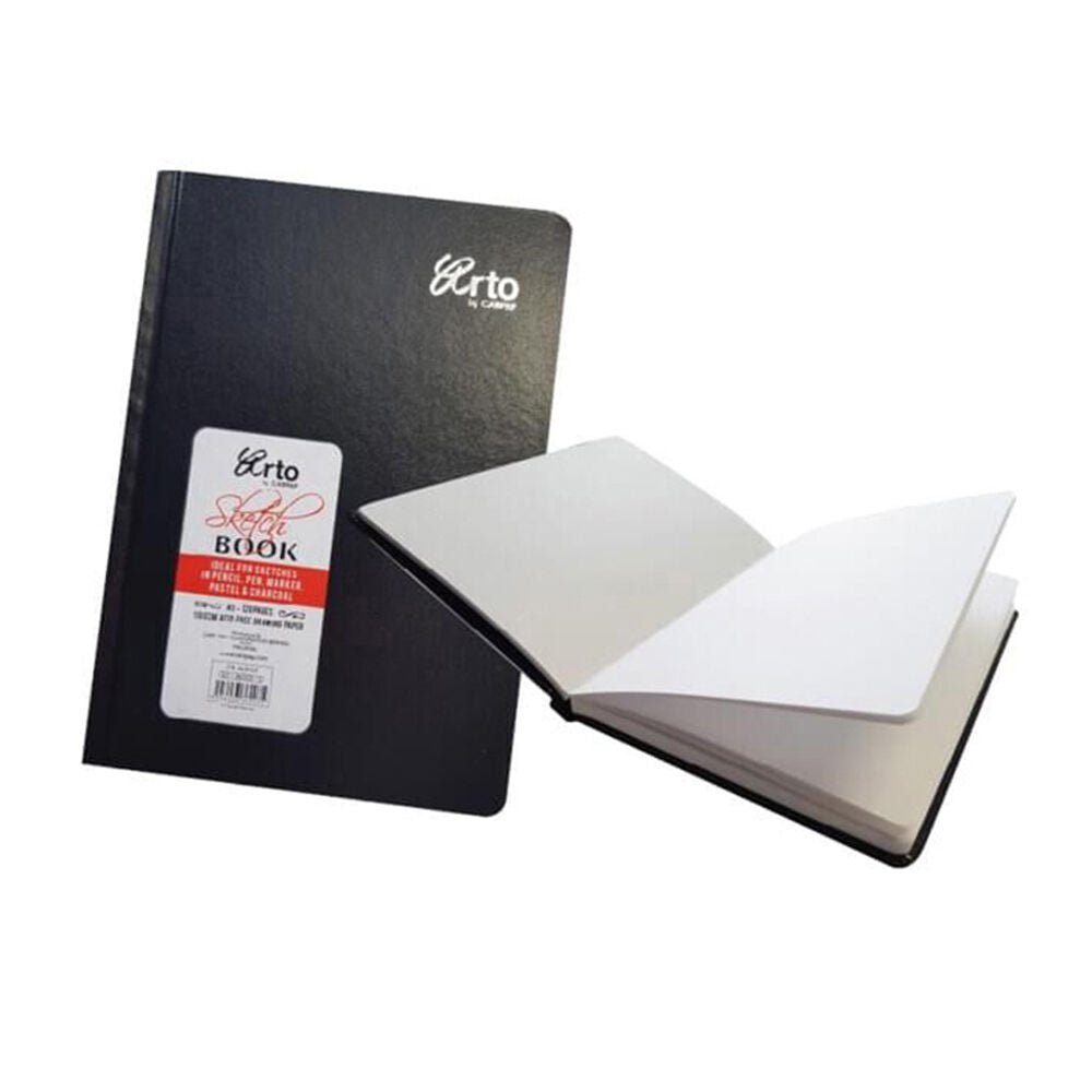 Arto Hardcover Sketch Drawing Art Book 120 Pages/60 Sheets 110gsm A3 (2 Pack) — image 2