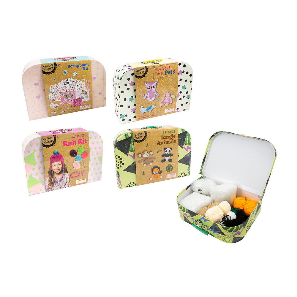 Krafters Korner Jumbo Diy Craft Kit Assorted Kids/Childrens Craft Set 6+ — image 2