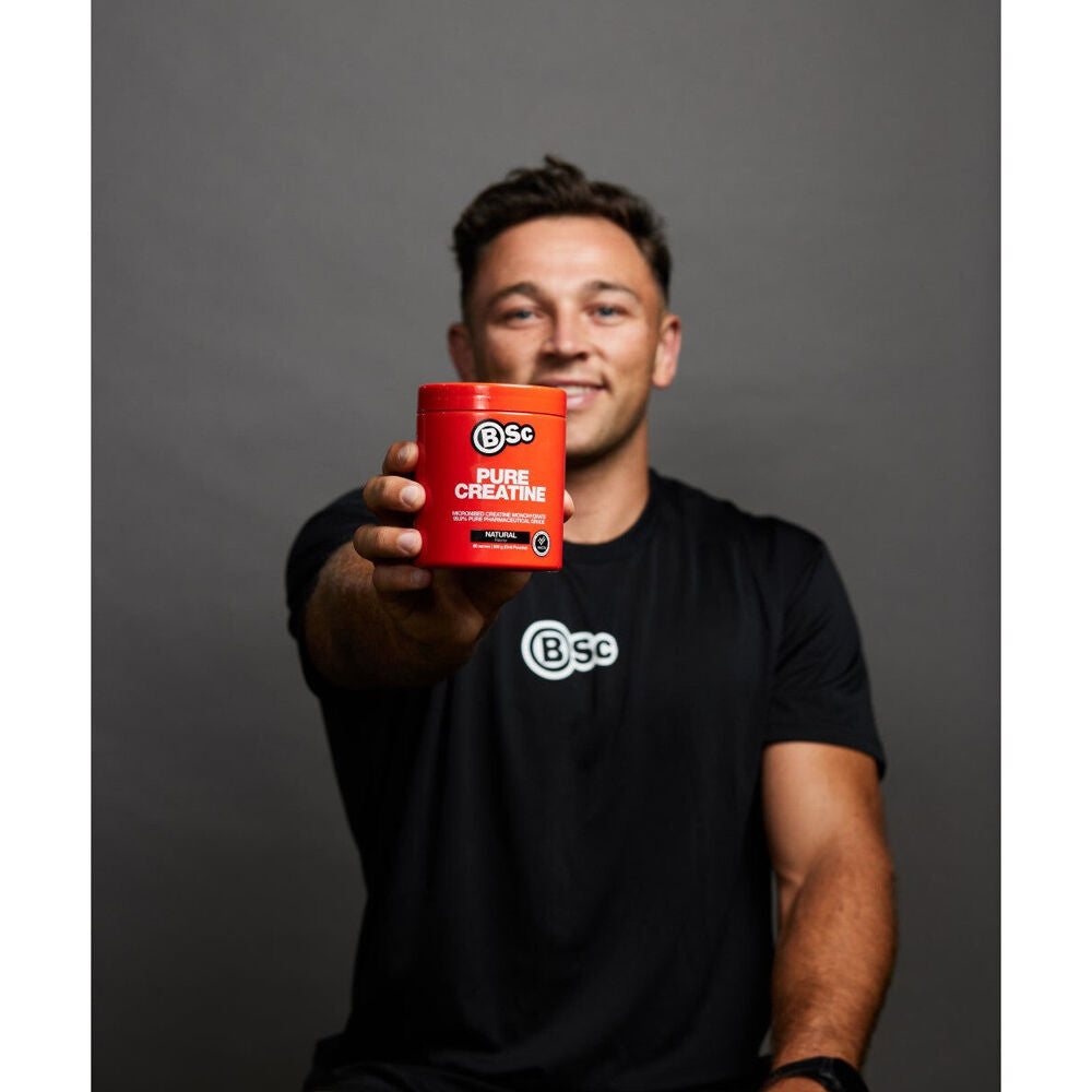 BSc 200g Unflavoured Pure Micronised Creatine Monohydrate Powder 66 Serves — image 2