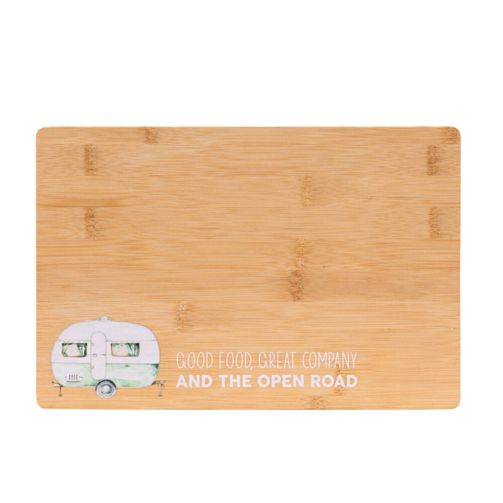 Splosh 30x20cm Brown Caravan Bamboo Rectangle Serving Grazing Board — image 2