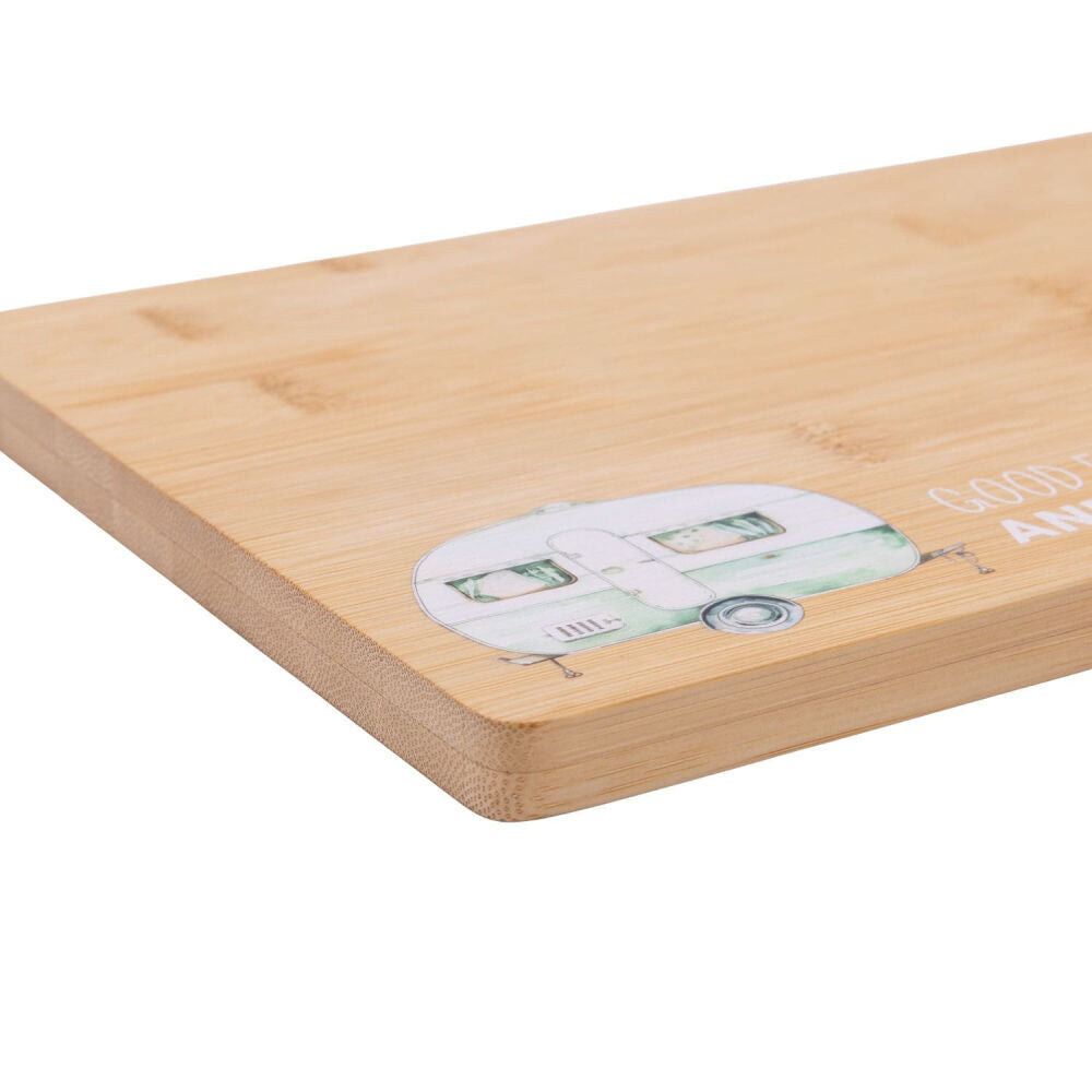 Splosh 30x20cm Brown Caravan Bamboo Rectangle Serving Grazing Board — image 3