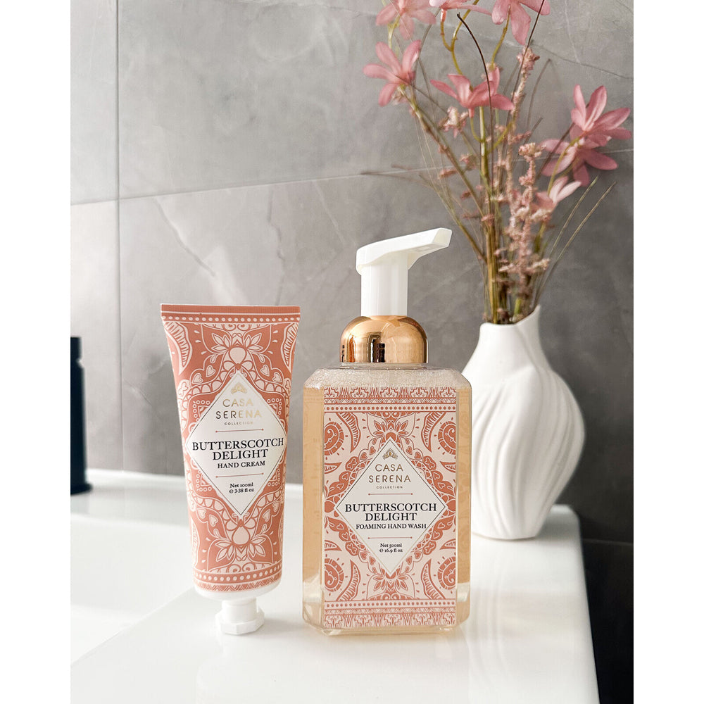 LVD Casa Serena 100ml Handcream Scented Hand/Nail Travel Lotion Cream Butterscotch — image 3