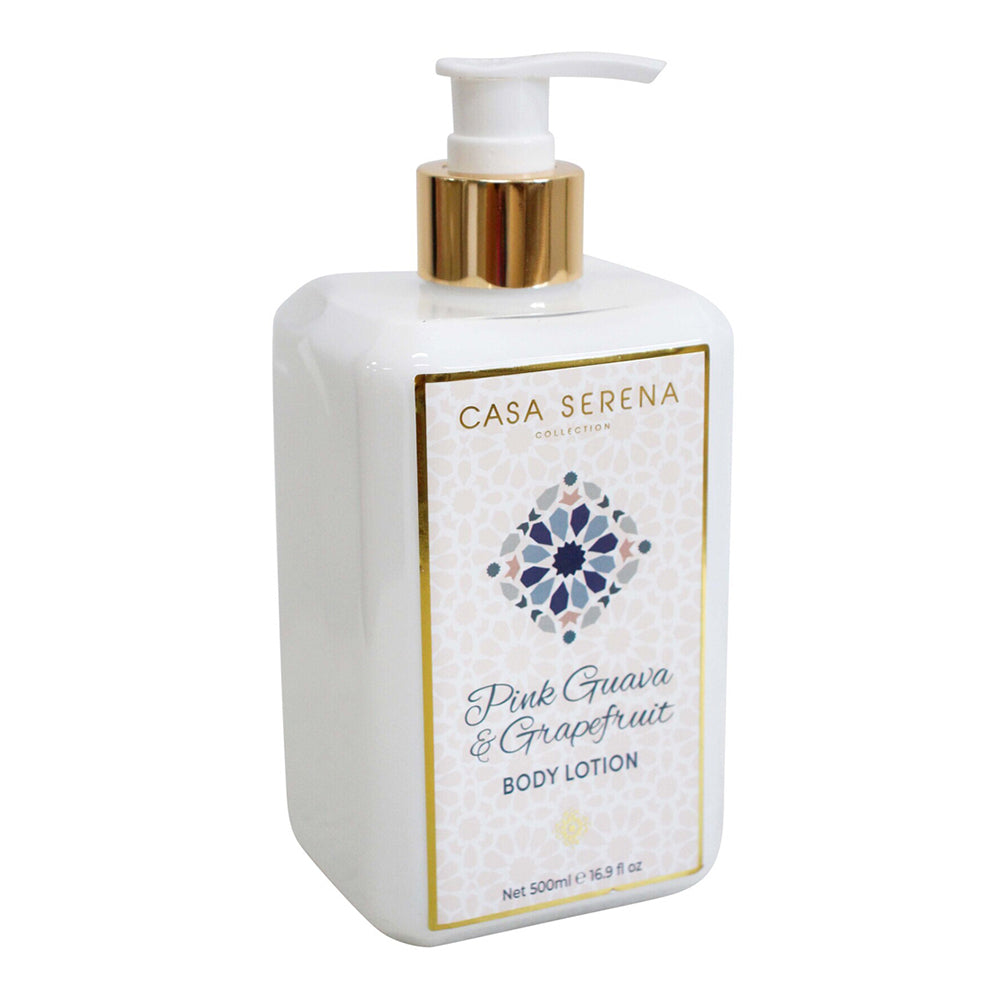 LVD Casa Serena 500ml Body Lotion/Moisturiser Skin Cream Pink Guava & Grapefruit