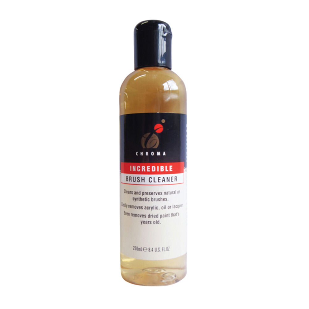 Chromacryl Incredible Natural and Synthetic Fibres Brush Cleaner 250ml (2 Pack) — image 2