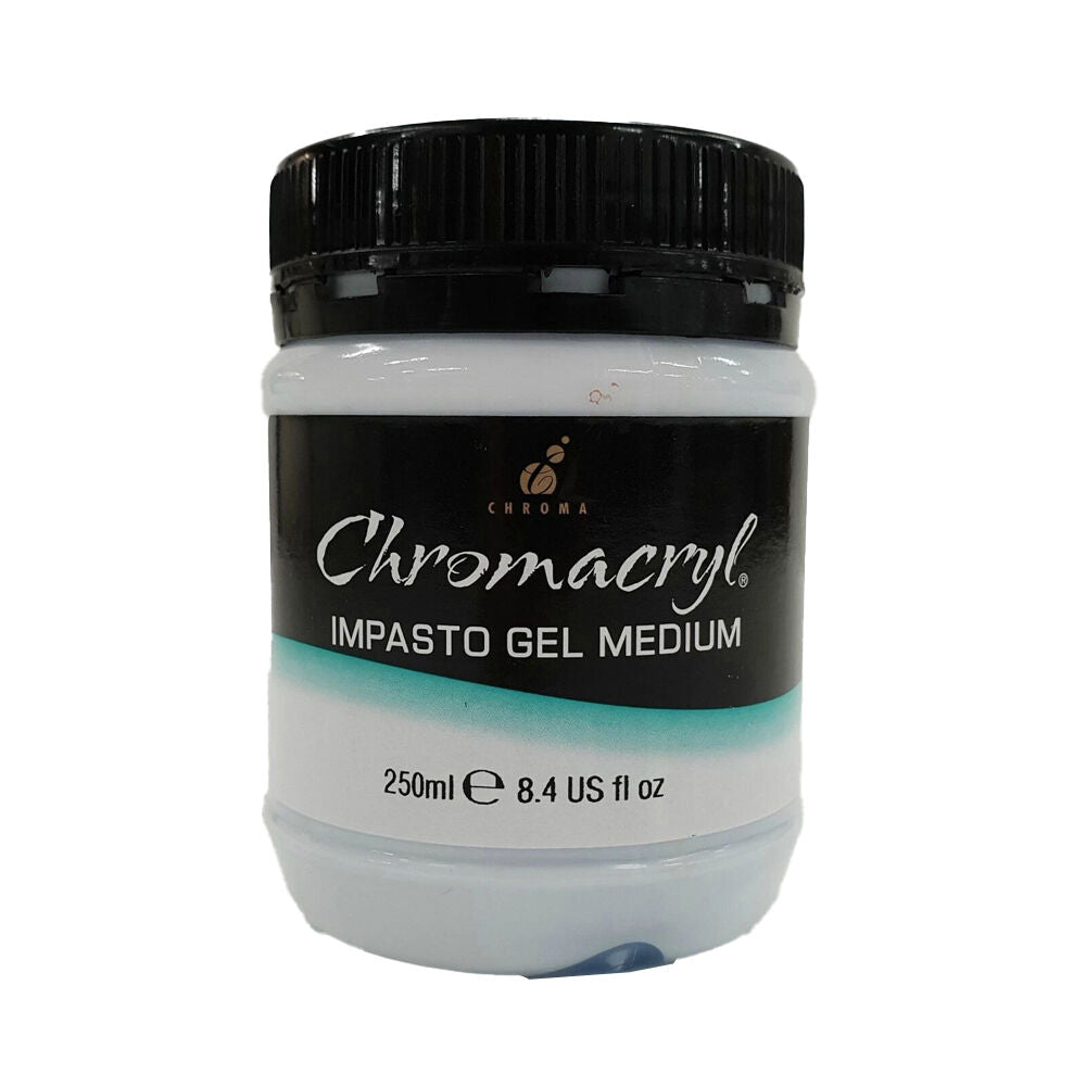 Chromacryl Thick Luminous Texture Impasto Gel Glaze Art Medium 250ml (2 Pack) — image 2