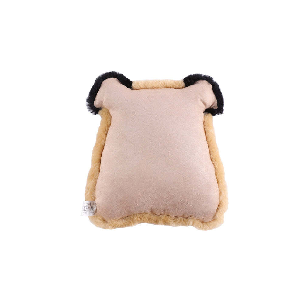 Huxford Grove Sheepskin Pet Pug Cushion Home Decorative Pillow 35x40cm Multi — image 2