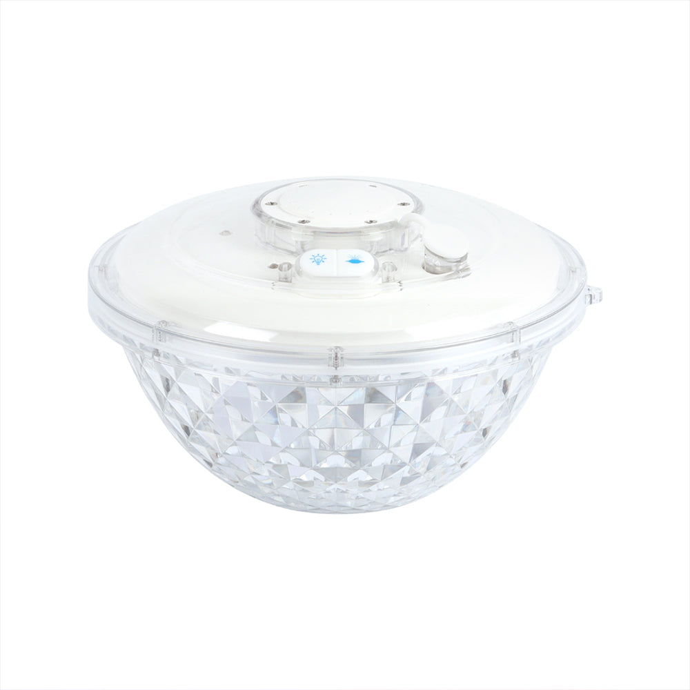 Spire Waterproof LED Light Show Rechargable Underwater Light-Up Pool Fountain