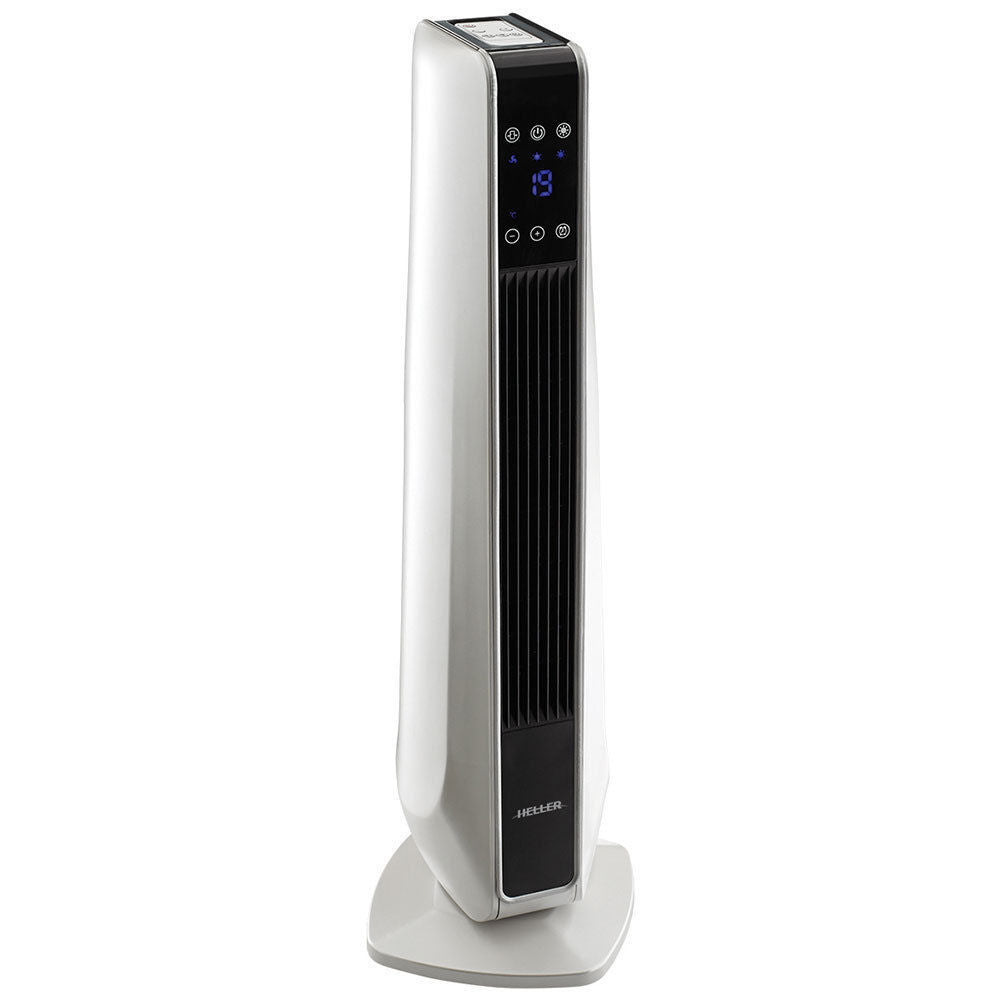 Heller 2400W Ceramic Tower Heater w/ Remote/Touch Screen/Thermostat/LED Display — image 3
