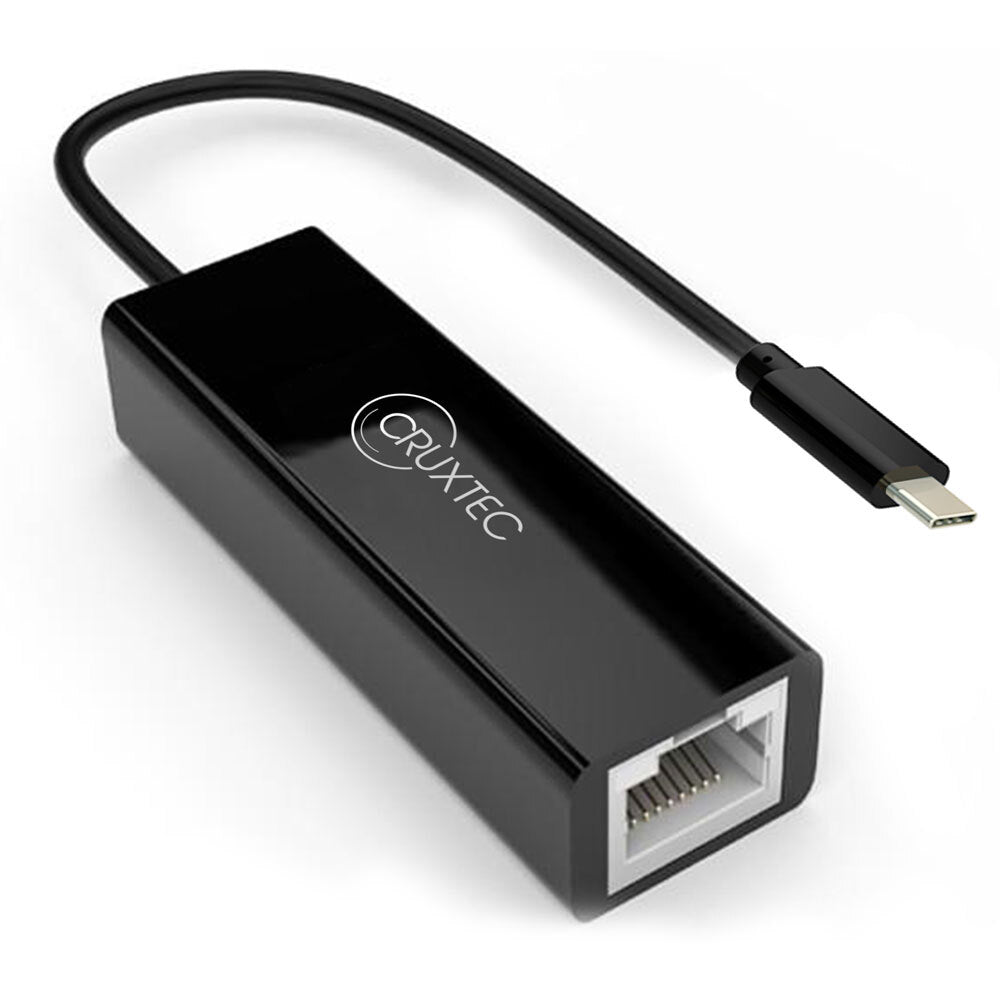 Cruxtec 10cm USB Type-C Male To RJ45 Gigabit Ethernet Network Adapter 1000Mb/s — image 3
