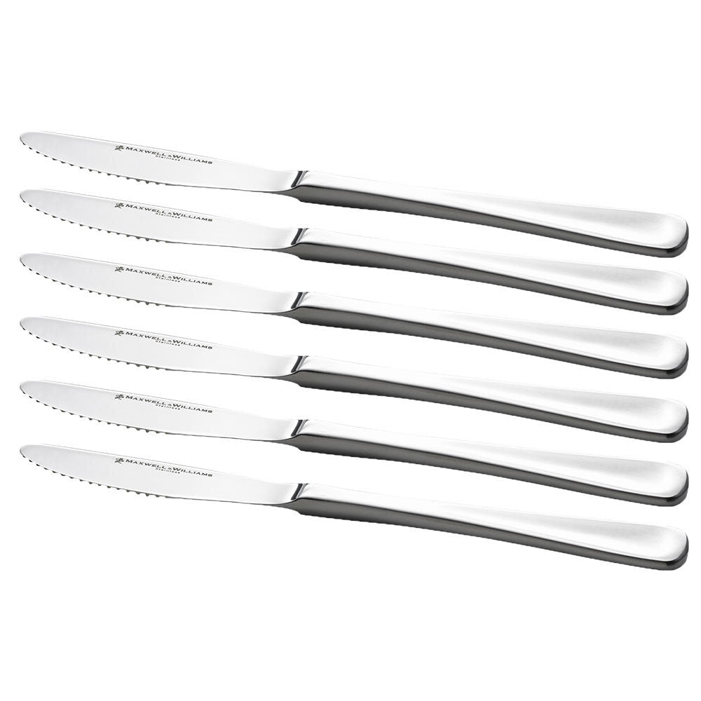 Maxwell & Williams Cosmopolitan Dessert Knife Cake/Appetizer/Fruit/Tableware (6 Pieces)