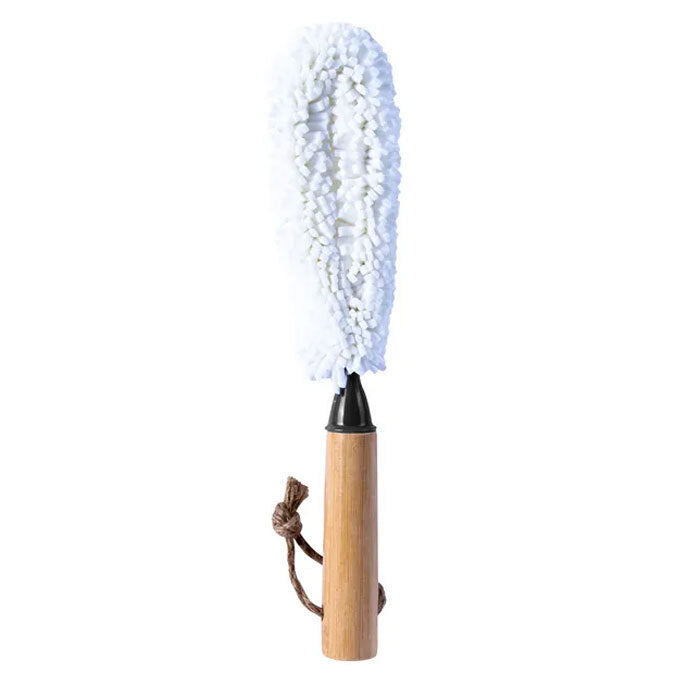 Clevinger 28cm Eco Bottle/Glass Cup Foam Stemware Bamboo Scrub Cleaning Brush (2 Pack) — image 2