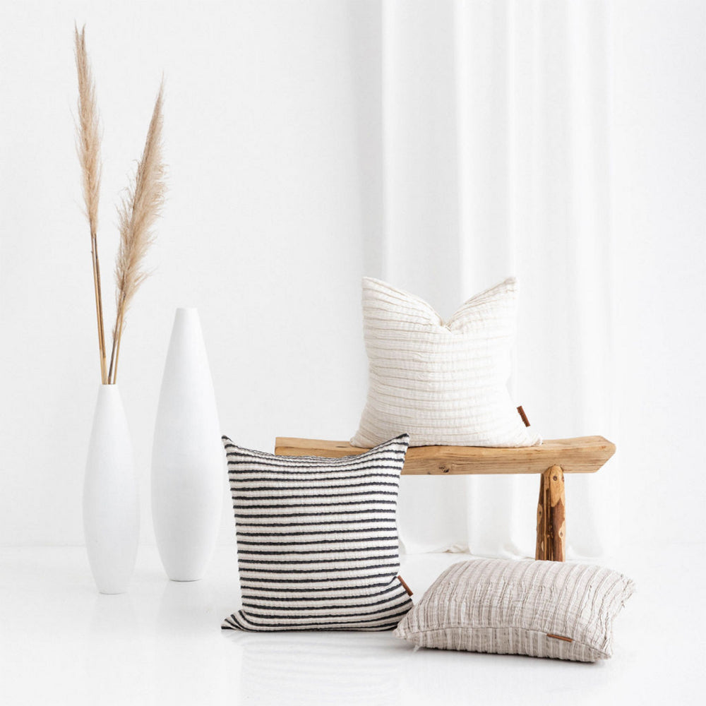 Huxford Grove The Airlie Cushion Home Sofa/Couch Pillow Sqr 55x55cm Natural — image 2