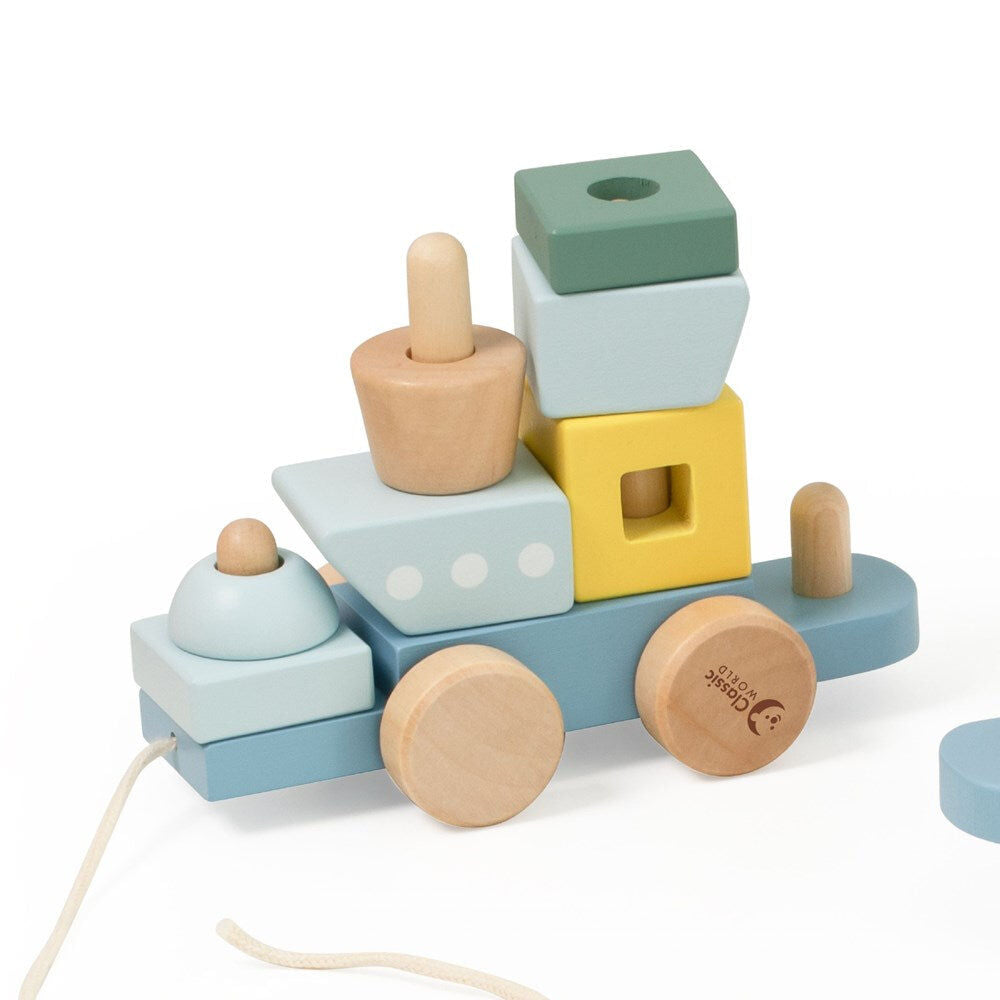 Classic World 12M+ Pull Along Children's Wooden Ocean Playset — image 3
