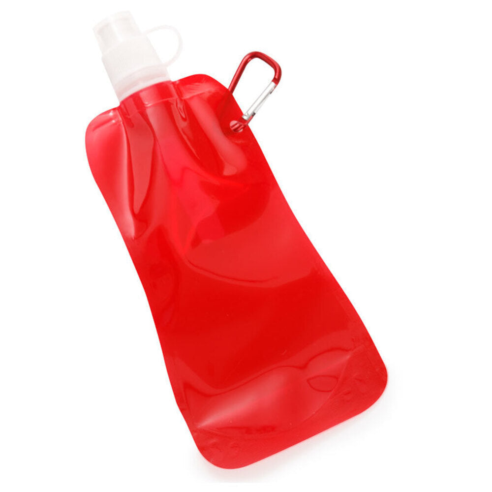 Doozie 450ml Collapsible Portable Water Drink Bottle Gym/Sports Kids/Adult Red