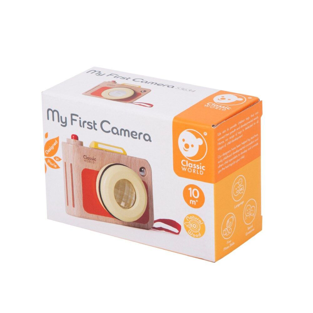 Classic World 10M+ My First Camera Children's Wooden Play Toy
