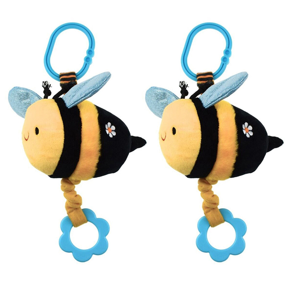 Koala Dream Snuggle Buddy Hunny Bee Jiggler Plush Baby/Childrens Toy 0y+ (2 Pack)