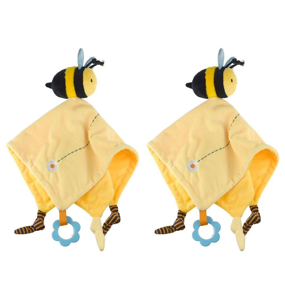 Koala Dream Snuggle Buddy Hunny Bee Comforter Plush Baby/Childrens Toy 0y+ (2 Pack)