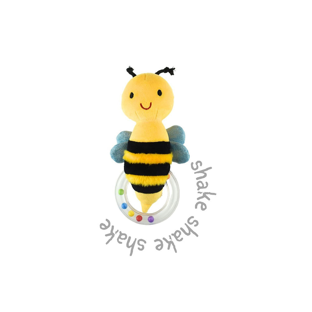Koala Dream Snuggle Buddy Hunny Bee Ring Rattle Plush Baby/Childrens Toy 0y+ — image 3