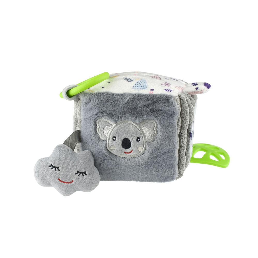 Koala Dream Snuggle Buddy Kuddly Koala Discovery Cube Plush Childrens Toy 0y+
