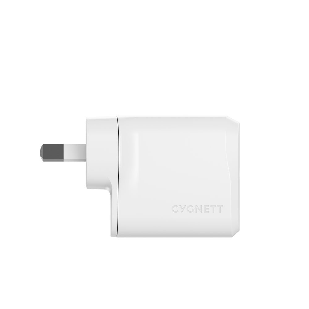 Cygnett PowerPlus 20W USB-C Wall Apple iPhone Charger Adapter - White (2 Pack)