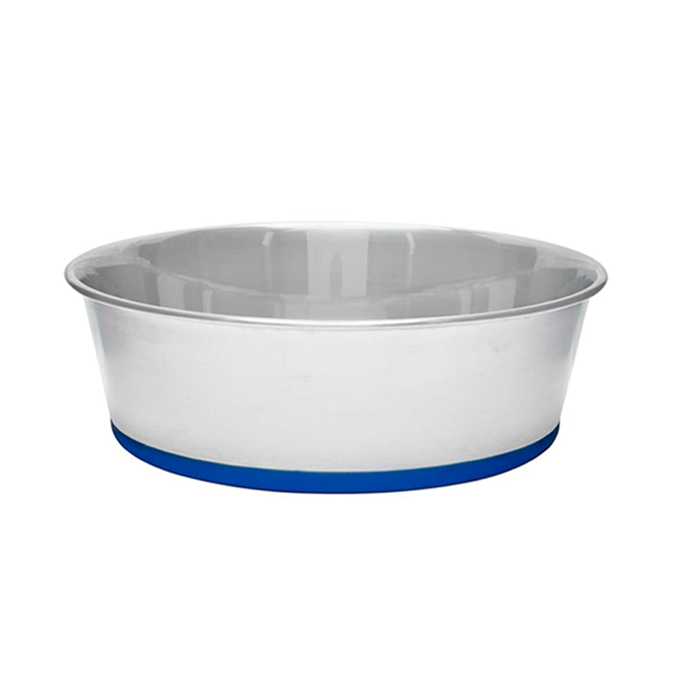 Banquet Stainless Steel Pet/Dog/Cat Bowl Feeder Water/Dish w Rubber Base — 950ml