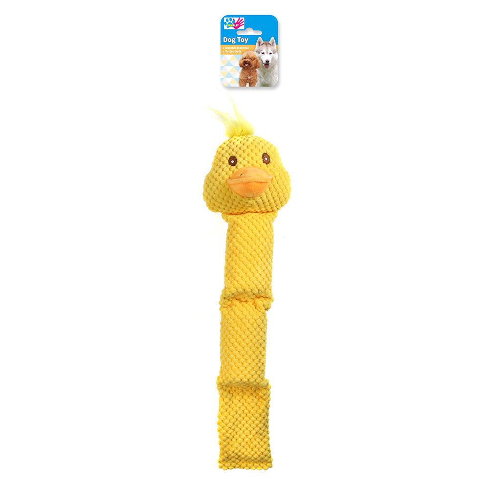 Paw Play Plush Squeak Hippo & Chicken Pet/Dog/Cat Chew/Play/Playing Toy — image 5