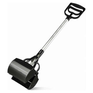 Showmaster Show Master Long Handle Dog Poop Scooper Cleaner Claw Tray 70cm