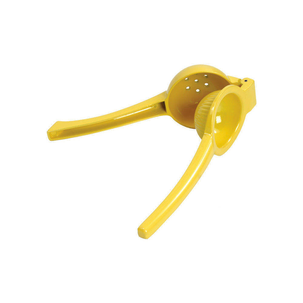Davis & Waddell Metal Lemon Citrus/Lime Squeezer Manual Juicer 22x7cm Yellow (2 Pack)
