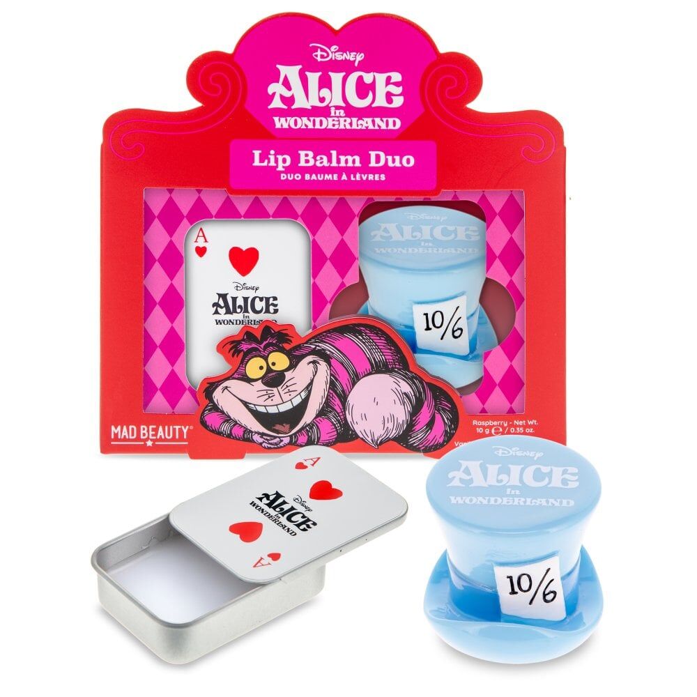 Disney Alice in Wonderland Tinned Lip Balm Duo Raspberry & Vanilla (2 Pack) — image 5