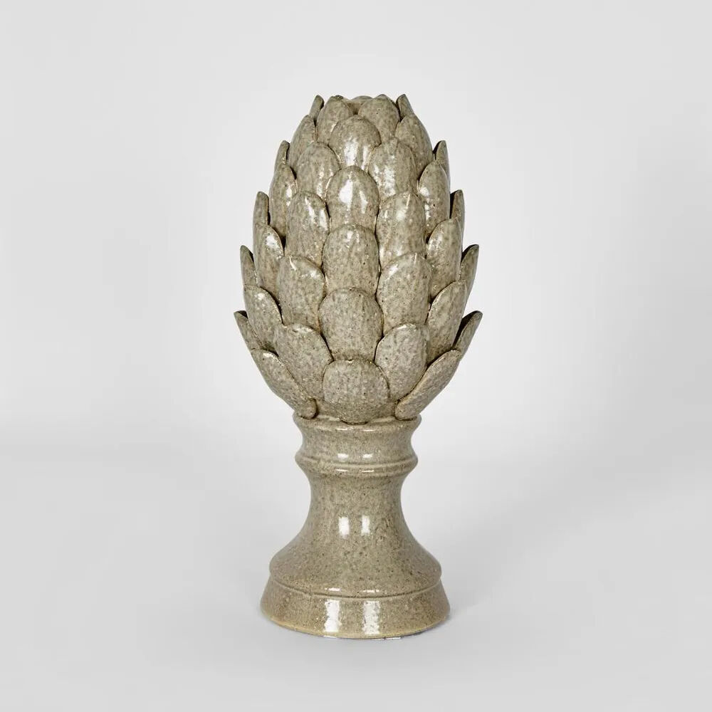 Belle Ceramic Artichoke Sculpture/Ornament Home Decor Tall 15x32cm — image 2