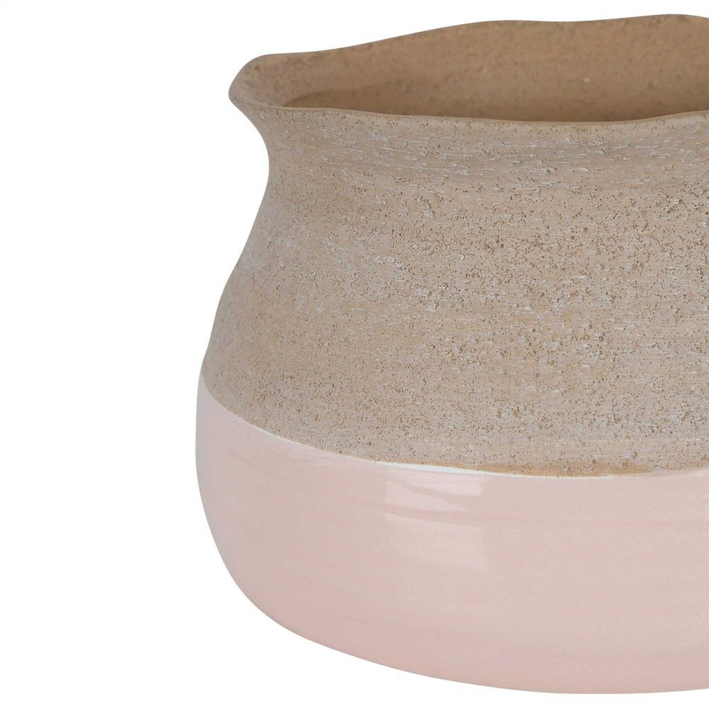 Belle Anka Ceramic Pot Planter Large Round 20cm - Blush — image 3