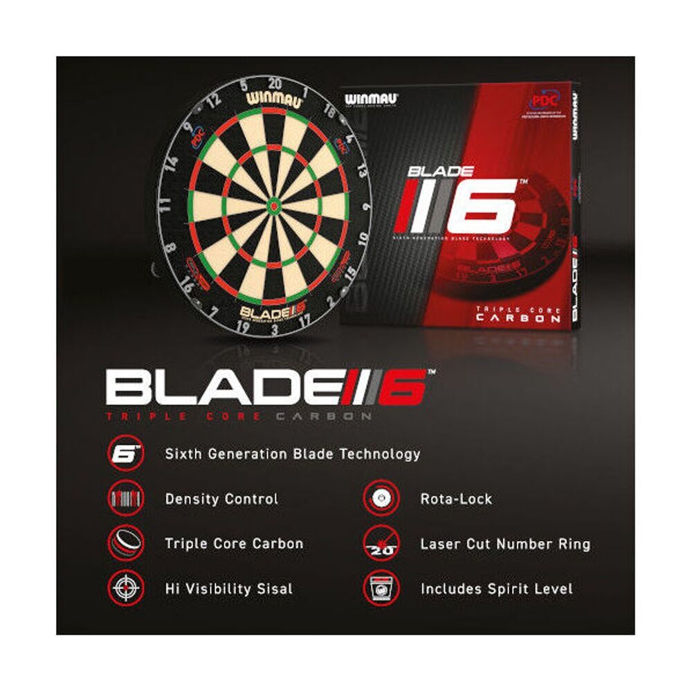 Winmau Blade 6 Triple Core WB3032 Latest Wire Technology Dartboard — image 8
