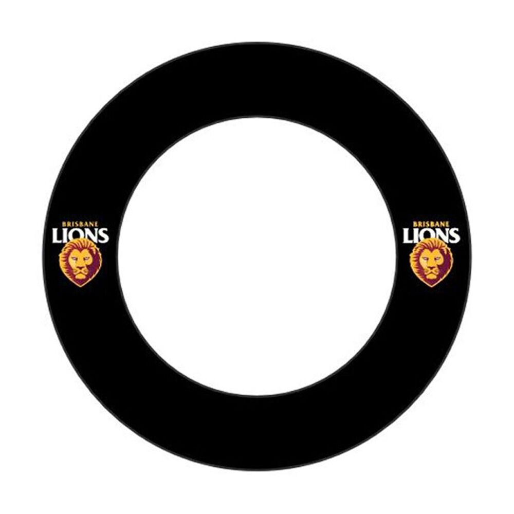 Afl Brisbane Dartboard Surround Universal Fit Lions Team Design