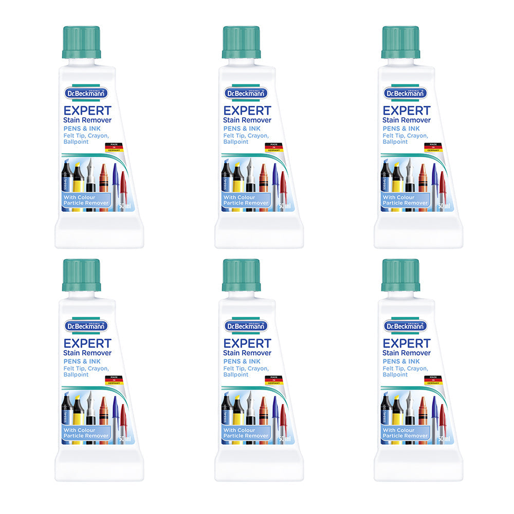DR Beckmann Stain Devils Pen & Ink Laundry Detergent 50ml (6 Pack)
